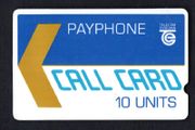 1988 Ireland 10 unit Dublin Trial (deep notch) Call card