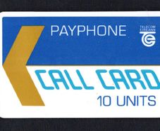 1988 Ireland 10 unit Dublin Trial (deep notch) Call card