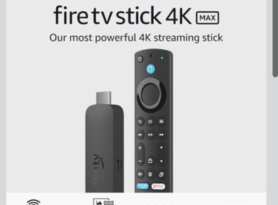 Amazon Fire TV Stick 4K Max streaming device | supports Wi-Fi 6E, Ambient Experience 2nd Gen