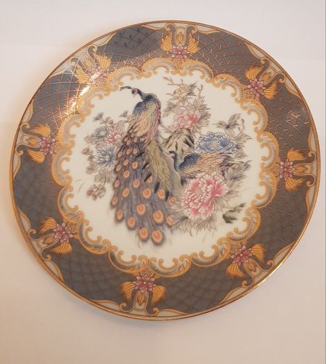 Porcelain Vase & Plate