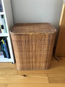 Rattan storage/ laundry basket