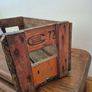 Vintage C&C Wooden Crate & Antique Bottle Collection 1970s / Victorian Era Image 4