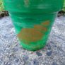 Hand painted small pot, Ornaments, Home decor Image 4