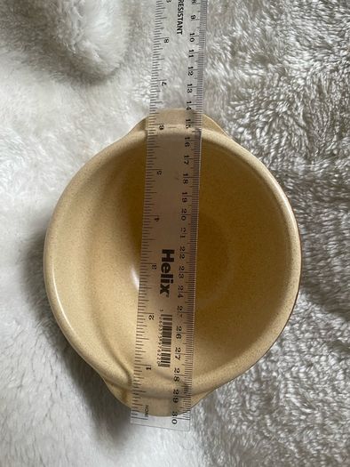 Emlie Henry - 2 Colour Brown/Tan Bowls