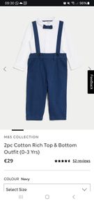 Baby boy 3-6 months special occasion wear