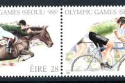 Ireland 1988 - Scott #712-713 Olympic Games Seoul - Mint Never Hinged