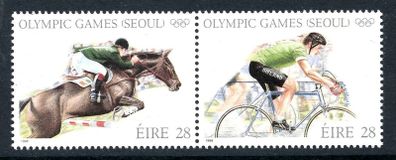 Ireland 1988 - Scott #712-713 Olympic Games Seoul - Mint Never Hinged