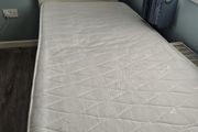 Single Bed Divan Base with Headboard