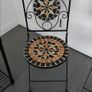 Garden / Patio mosaic chairs x 4 Image 2