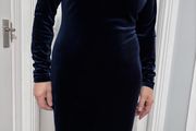 navy mini dress
