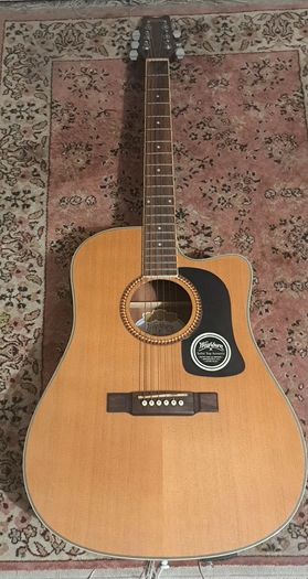 Washburn D10SCE - DL Natural electric semi acoustic