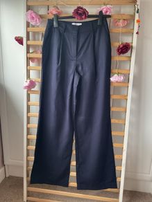 trousers size 10 linen look trousers size 10