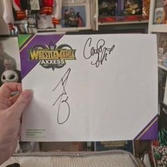 WWE Brian Kenderick & Cedric Alexander Autograph