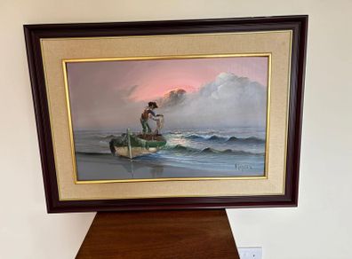 Painting by H. Sopen