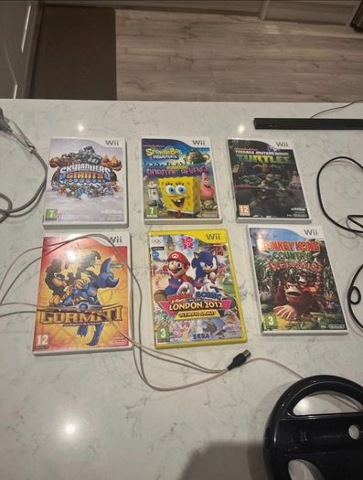 nintendo wii + accessories
