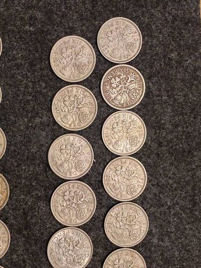 2x Full Date Sets British Sixpence 1953 to 1967  32 coins Elizabeth II