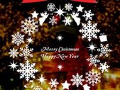 Christmas wall window decal
