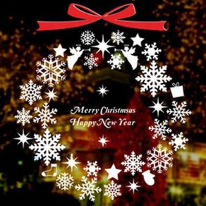 Christmas wall window decal