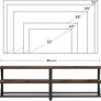 New Vintage TV Stand Display Unit(160cm) FREE P&P Image 6