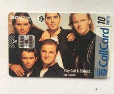 Boyzone Call Card
