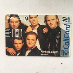 Boyzone Call Card