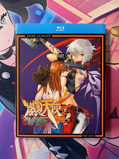 Burst Angel Anime Classics Slipcover Blu-Ray Disc DVD