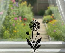 Minimalist Flower Silhouettes - Set of 3