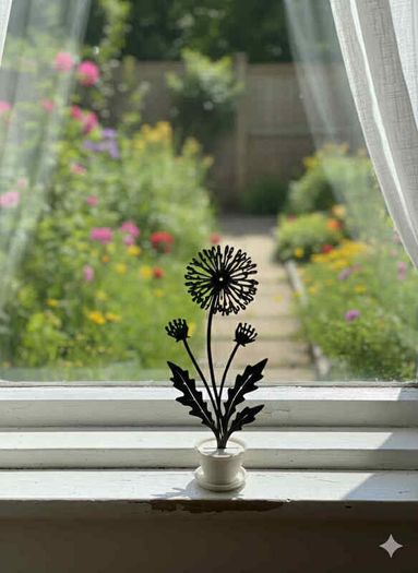 Minimalist Flower Silhouettes - Set of 3