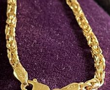 Silver 22gr gold plated chain men