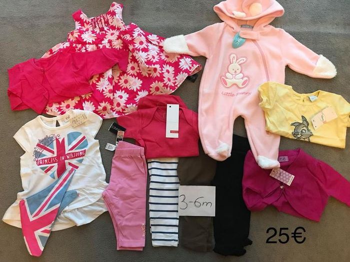 girl bundle 3-6m