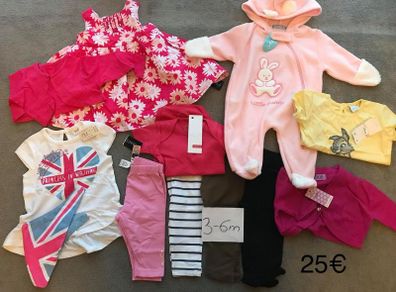 girl bundle 3-6m