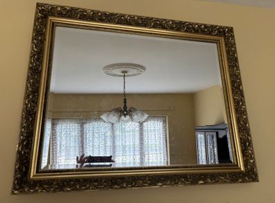 Brass Mirror