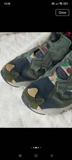 Reebok instapump trainers 40,5