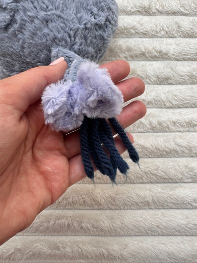 Disney Eeyore Plush from Winnie the Pooh & Friends with Patches Soft  Plush approx. 20 cm. Used Please see photos