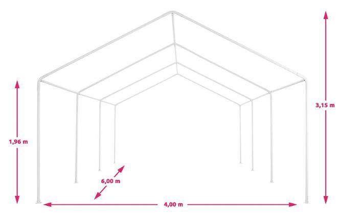 Gazebo 6x4M Heavy Duty Waterproof Outdoor Tent