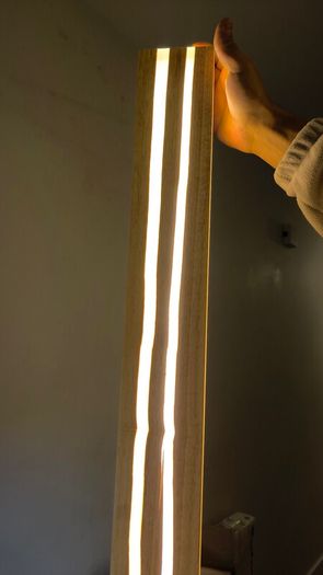 Wooden LED Wall Sconce Light