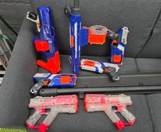Nerf gun collection