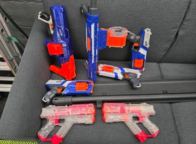 Nerf gun collection