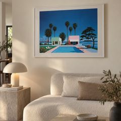 Hiroshi Nagai Pacific Breeze Framed Print 70 x 100cm