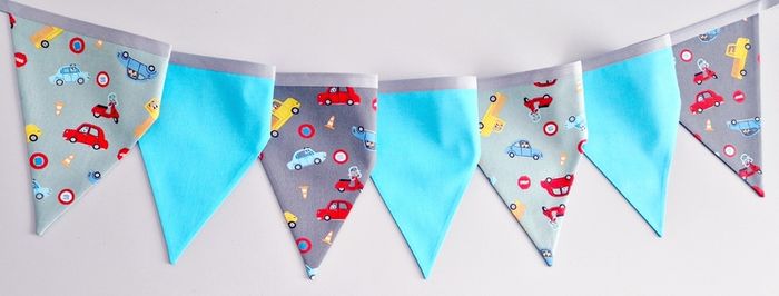 Beautiful Means of Transport Bunting