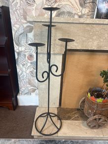 Wrought Iron candle holder