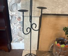 Wrought Iron candle holder