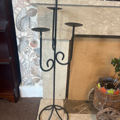 Wrought Iron candle holder