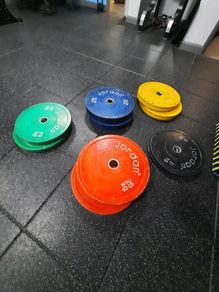 Bumper Plates 150kg Set