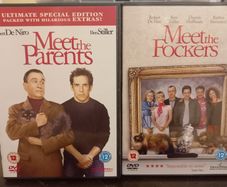 Meet The Parents & Meet The Fockers Dvd Bundle Robert De Niro Comedy