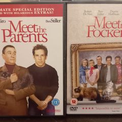 Meet The Parents & Meet The Fockers Dvd Bundle Robert De Niro Comedy