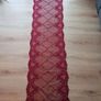 H&M Home Lace table runner burgundy 45x150cm Image 3