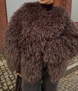 Zara fur jacket