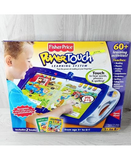 Fisher Price Power Touch Learning System - Vintage 2004 Retro Kids Toy Brand New - Free Delivery - Collect
