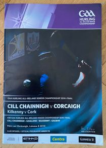 2010 Kilkenny v Cork - All-Ireland Hurling Semi Final Programme